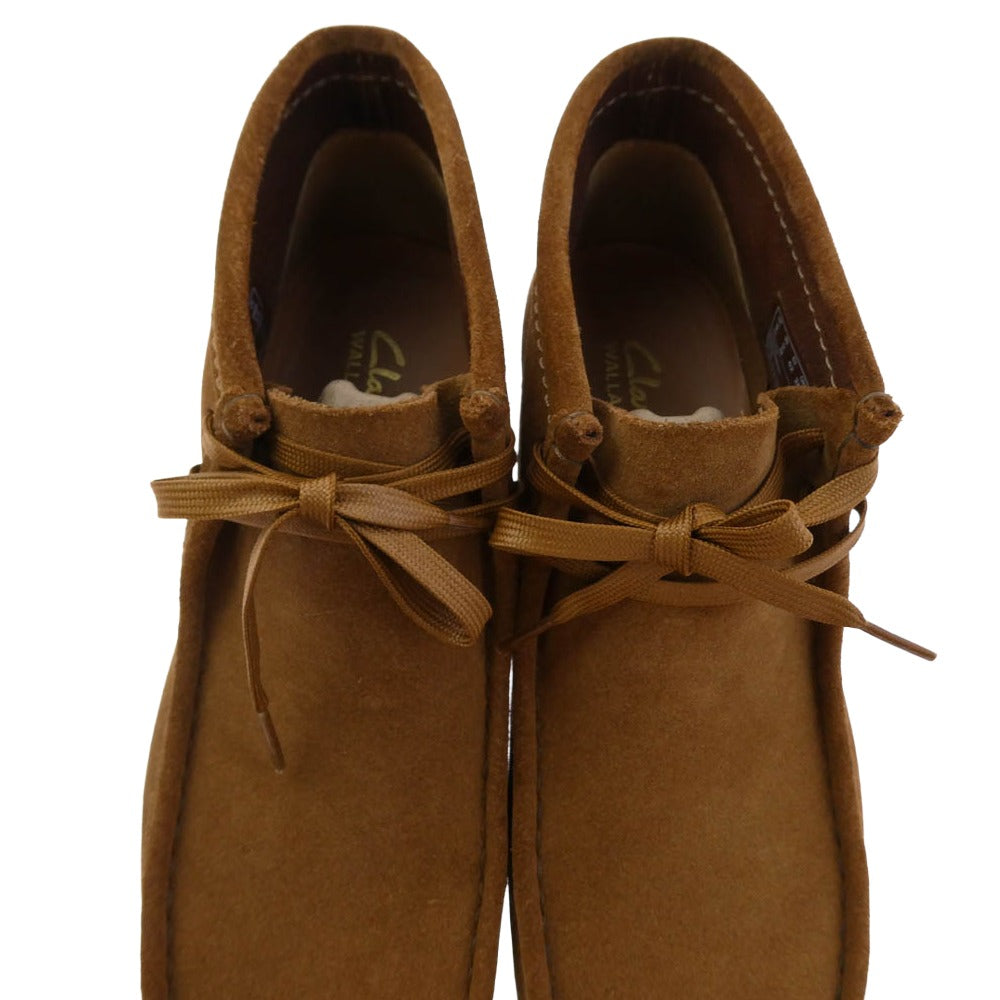 Clarks クラークス Maple Suede Wallabee ワラビー ブーツ ブラウン系 26.5cm【極上美品】【中古】