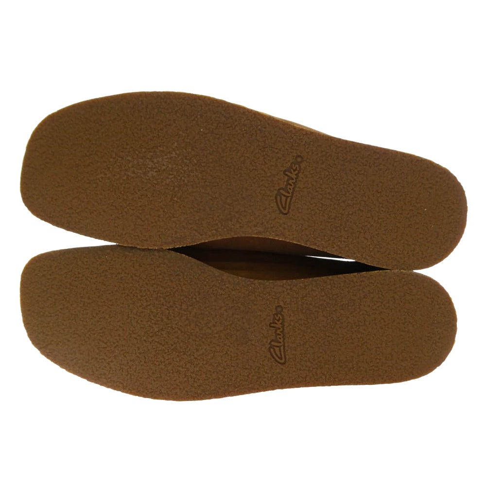 Clarks クラークス Maple Suede Wallabee ワラビー ブーツ ブラウン系 26.5cm【極上美品】【中古】