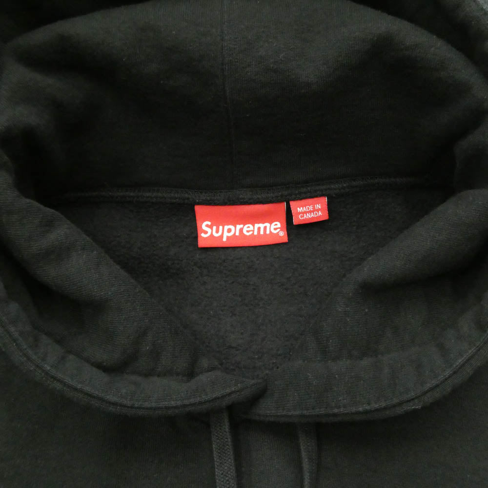 Supreme シュプリーム 23AW Catwoman Hooded Sweatshirt キャット ウーマン プリント プルオーバー スウェット パーカー ブラック系 M【中古】