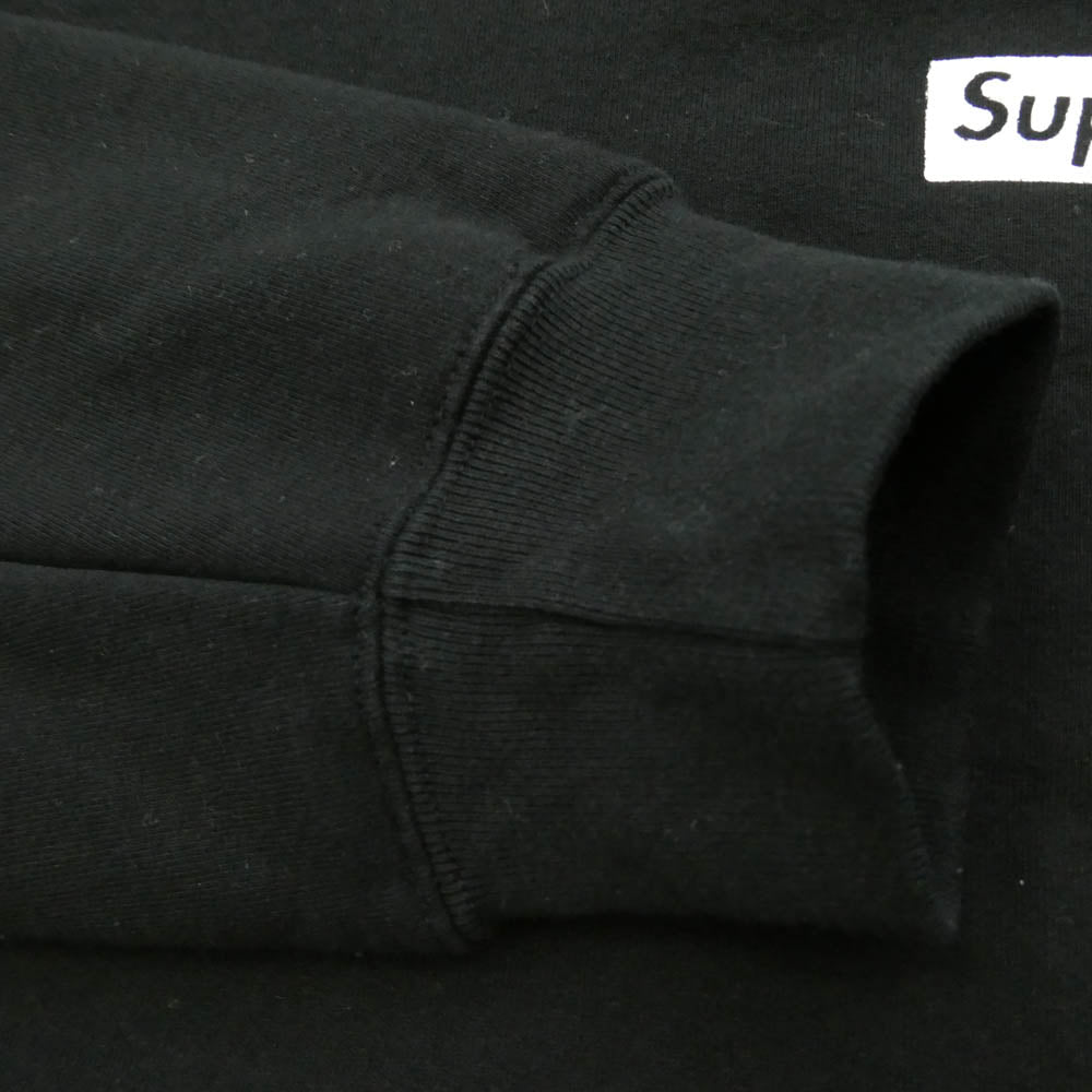 Supreme シュプリーム 23AW Catwoman Hooded Sweatshirt キャット ウーマン プリント プルオーバー スウェット パーカー ブラック系 M【中古】