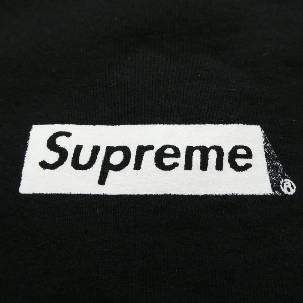 Supreme シュプリーム 23AW Catwoman Hooded Sweatshirt キャット ウーマン プリント プルオーバー スウェット パーカー ブラック系 M【中古】