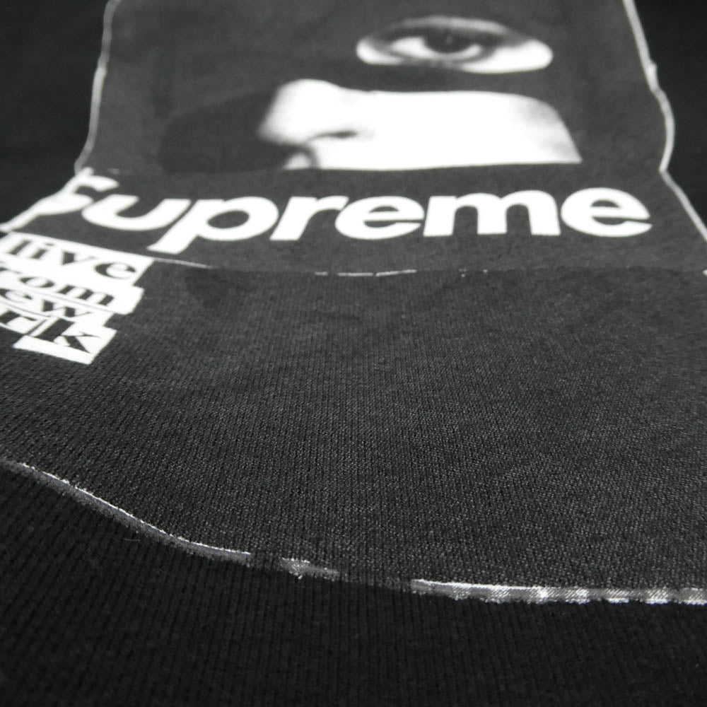 Supreme シュプリーム 23AW Catwoman Hooded Sweatshirt キャット ウーマン プリント プルオーバー スウェット パーカー ブラック系 M【中古】