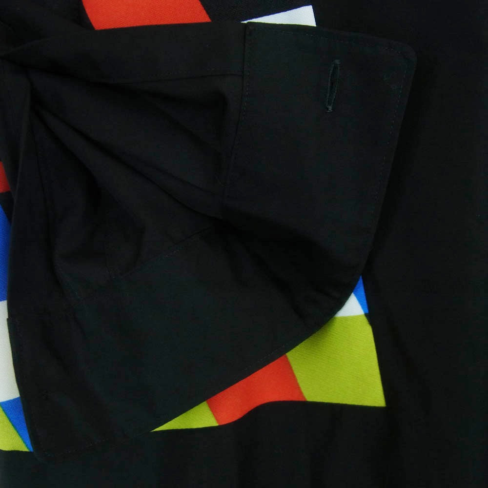 COMME des GARCONS HOMME PLUS コムデギャルソンオムプリュス 23SS PK-B006 ANOTHER KIND OF PUNK アナザーカインドオブパンク 長袖 アーガイル ロング シャツ ブラック系 マルチカラー系 M【中古】