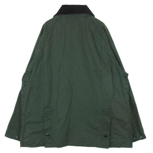 Barbour バブアー 231MCA0933 OS PEACHED BEDALE CASUAL ビデイル ピーチスキン ノンオイルド ジャケット グリーン系 38【中古】