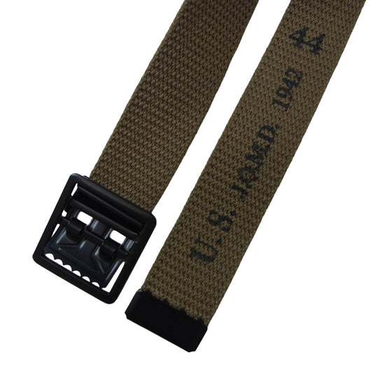 Buzz Rickson's バズリクソンズ BR02719 BELT WEB WAIST EM M-1937 トラウザース ベルト カーキ系【中古】
