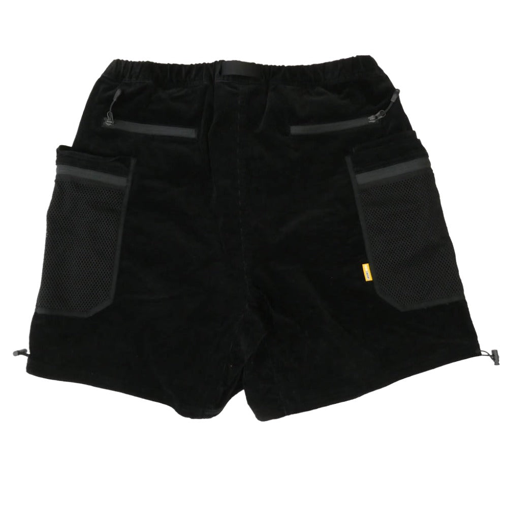 STABRIDGE スタブリッジ GRIP SWANY グリップスワニー コーデュロイ カーゴショーツ ブラック系 L【中古】