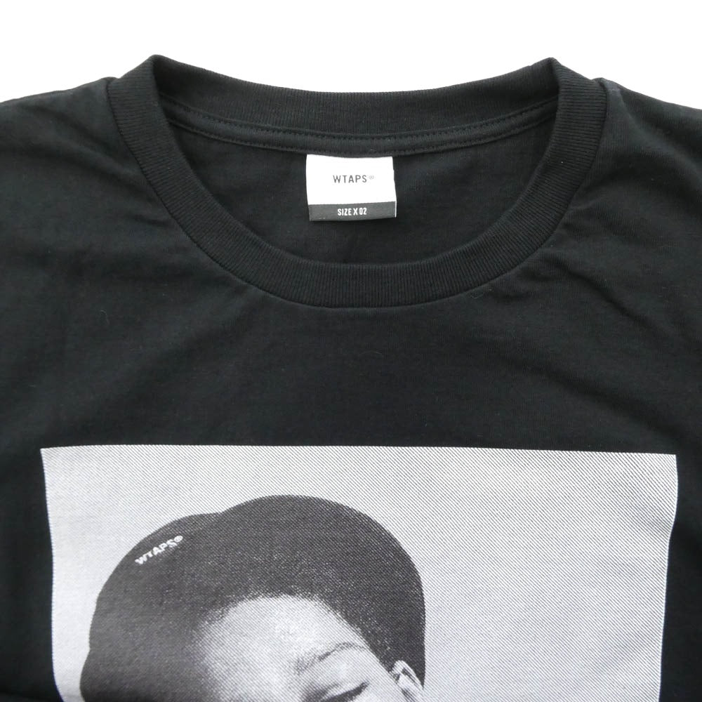 WTAPS ダブルタップス 252ATDT-LTM01S 252MV LS COTTON 25AW 長袖 クルーネック Tシャツ ブラック系 X02【極上美品】【中古】