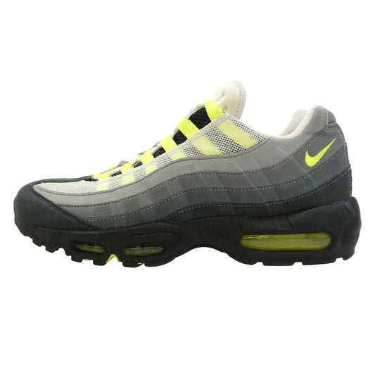 NIKE ナイキ CT1689-001 AIR MAX95 OG Neon Yellow エアマックス ネオンイエロー グレー系 28.5cm【中古】