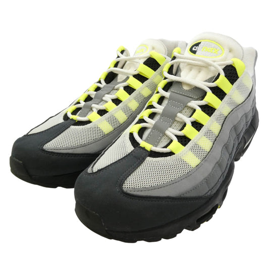 NIKE ナイキ CT1689-001 AIR MAX95 OG Neon Yellow エアマックス ネオンイエロー グレー系 28.5cm【中古】