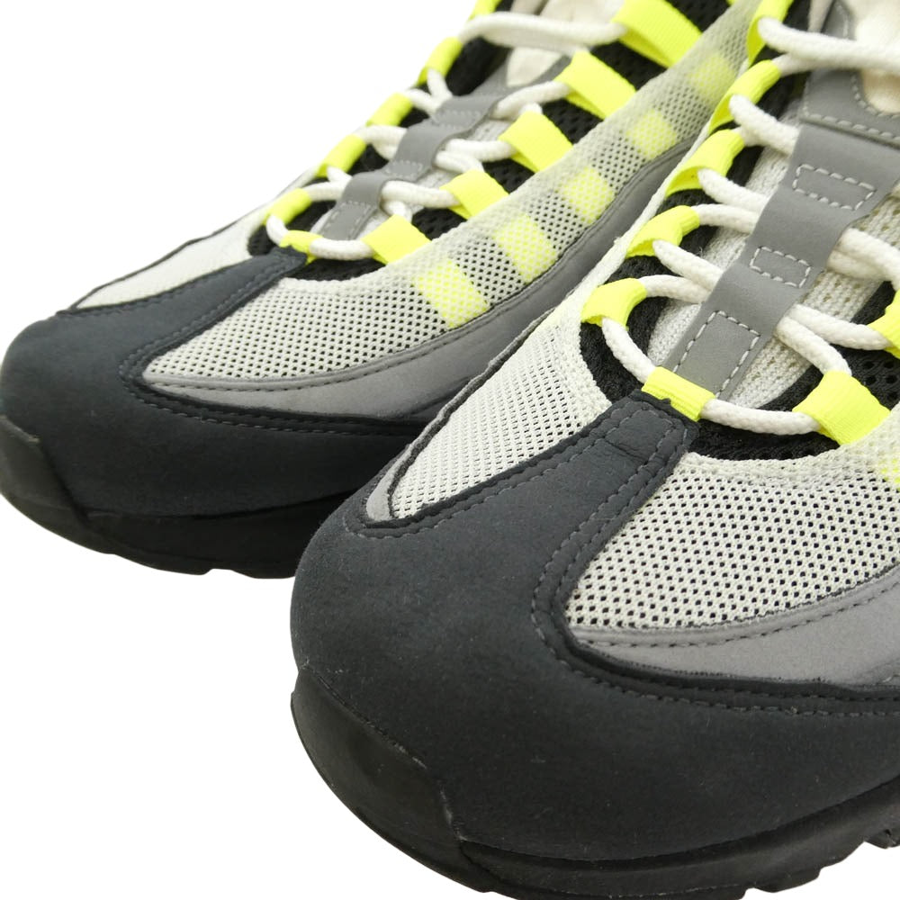 NIKE ナイキ CT1689-001 AIR MAX95 OG Neon Yellow エアマックス ネオンイエロー グレー系 28.5cm【中古】