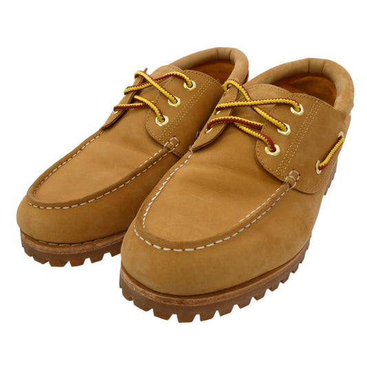 Timberland ティンバーランド AH.H andreMhoffwann 3EYE CLASSIC LUG 3ホール クラシックラグ ライトブラウン系 27cm【中古】