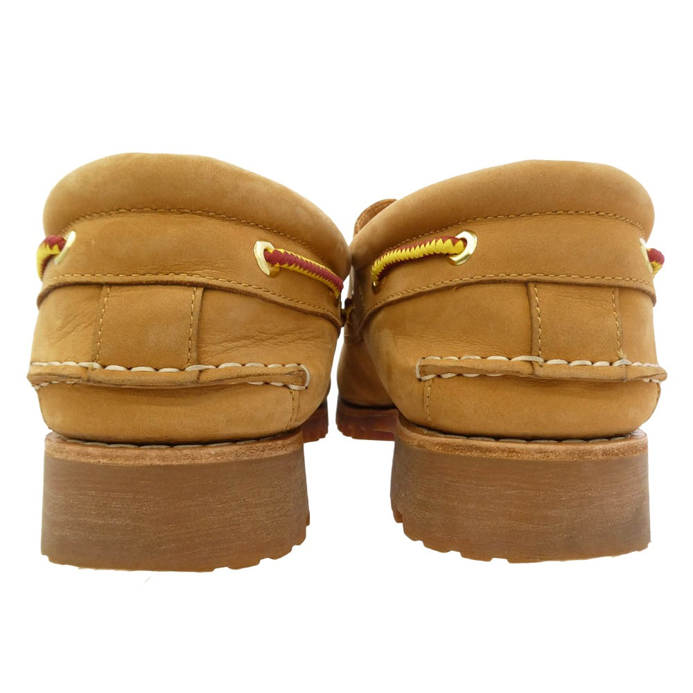 Timberland ティンバーランド AH.H andreMhoffwann 3EYE CLASSIC LUG 3ホール クラシックラグ ライトブラウン系 27cm【中古】