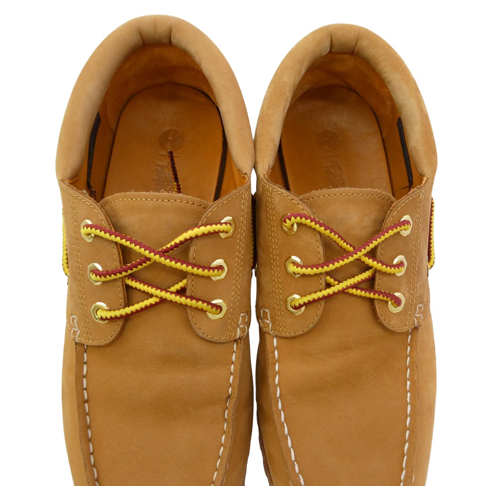 Timberland ティンバーランド AH.H andreMhoffwann 3EYE CLASSIC LUG 3ホール クラシックラグ ライトブラウン系 27cm【中古】