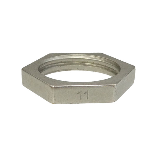 MAISON MARGIELA メゾンマルジェラ 24AW SM0UQ0018 11ライン ボルト ナット リング シルバー系 6(17号相当)【中古】