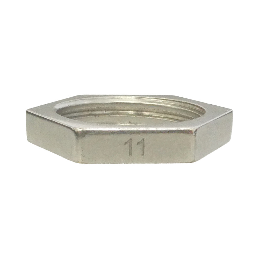 MAISON MARGIELA メゾンマルジェラ 24AW SM0UQ0018 11ライン ボルト ナット リング シルバー系 6(17号相当)【中古】