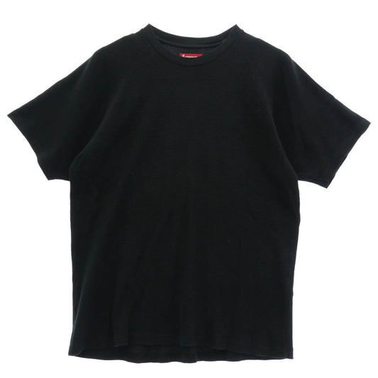 Supreme シュプリーム 24AW Stencil Thermal S/S Top ステンシル バックロゴ サーマル 半袖 カットソー ブラック系 L【中古】