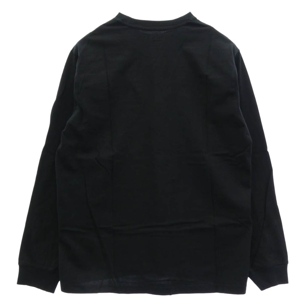 Supreme シュプリーム Small Box L/S Tee スモール ボックス ロゴ Tシャツ 長袖 ブラック ブラック系 M【美品】【中古】