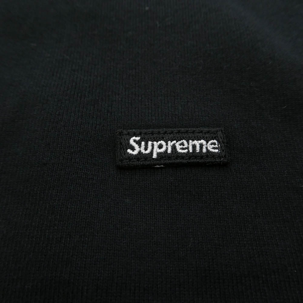 Supreme シュプリーム Small Box L/S Tee スモール ボックス ロゴ Tシャツ 長袖 ブラック ブラック系 M【美品】【中古】
