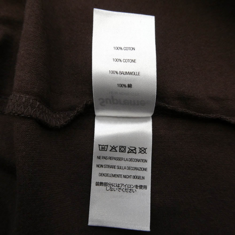 Supreme シュプリーム Small Box L/S Tee スモール ボックス ロゴ Tシャツ 長袖 ブラウン チャコール系 M【美品】【中古】