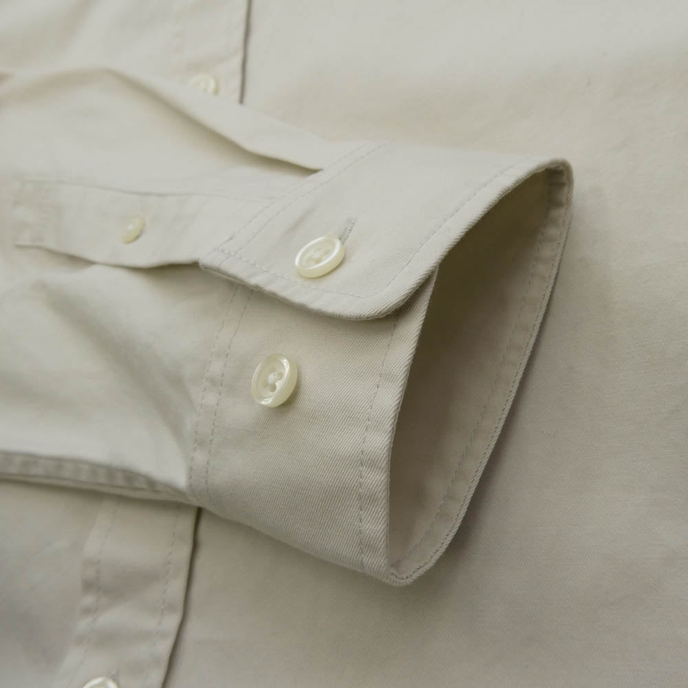 Supreme シュプリーム Small Box Shirt スモール ボックスロゴ シャツ ベージュ アイボリー系 L【中古】