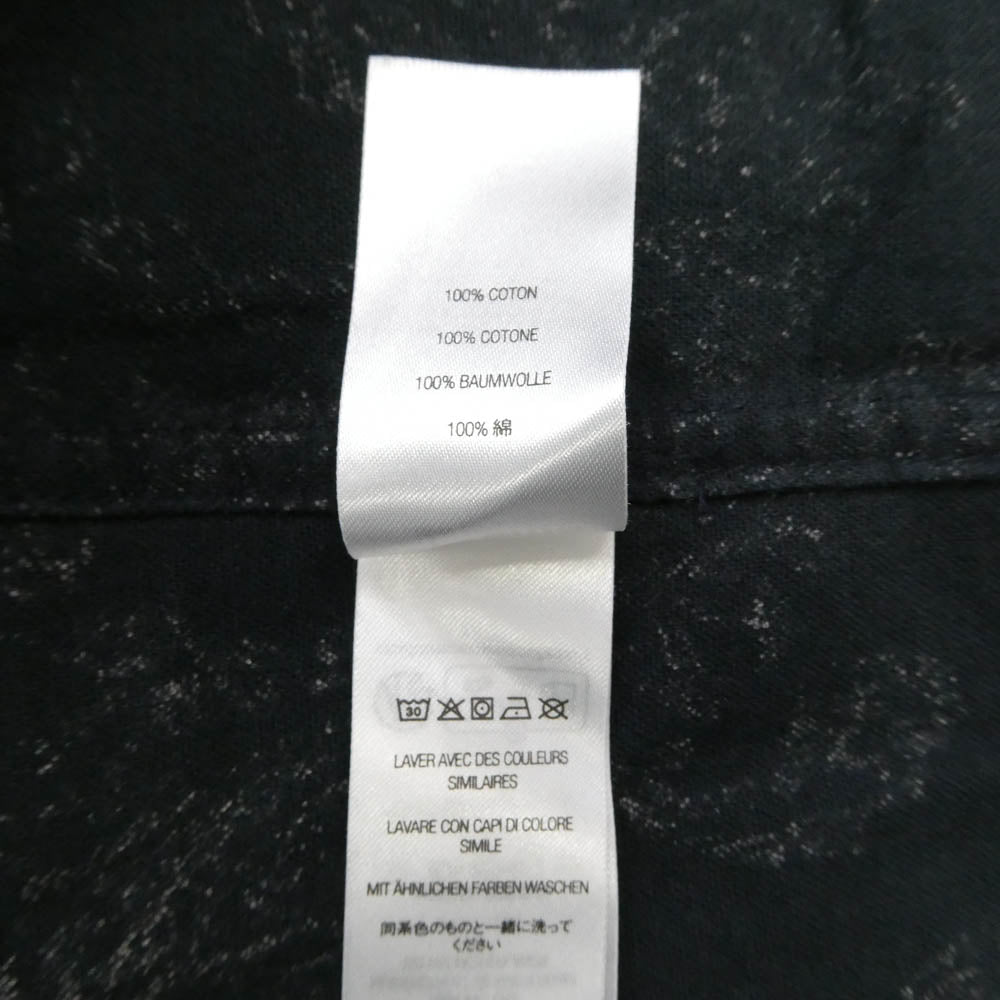 Supreme シュプリーム 24AW Paisley Flannel Shirt ペイズリー フランネル シャツ ダークネイビー系 L【中古】
