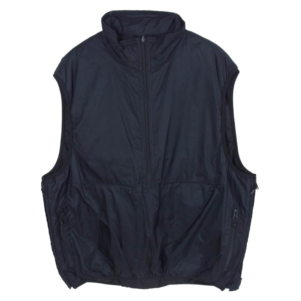 DAIWA PIER39 ダイワピア 23AW BJ-23023W TECH REVERSIBLE PULLOVER PUFF VEST テック リバーシブル プルオーバー パフ 中綿 ベスト ブラック系 M【中古】
