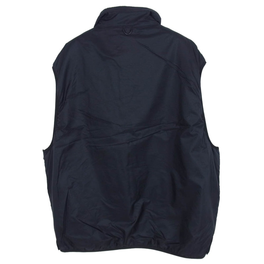 DAIWA PIER39 ダイワピア 23AW BJ-23023W TECH REVERSIBLE PULLOVER PUFF VEST テック リバーシブル プルオーバー パフ 中綿 ベスト ブラック系 M【中古】