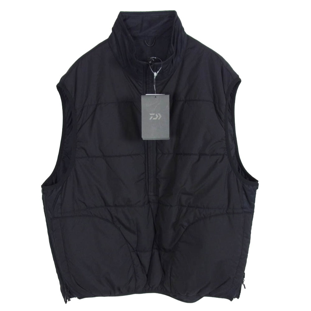 DAIWA PIER39 ダイワピア 23AW BJ-23023W TECH REVERSIBLE PULLOVER PUFF VEST テック リバーシブル プルオーバー パフ 中綿 ベスト ブラック系 M【中古】