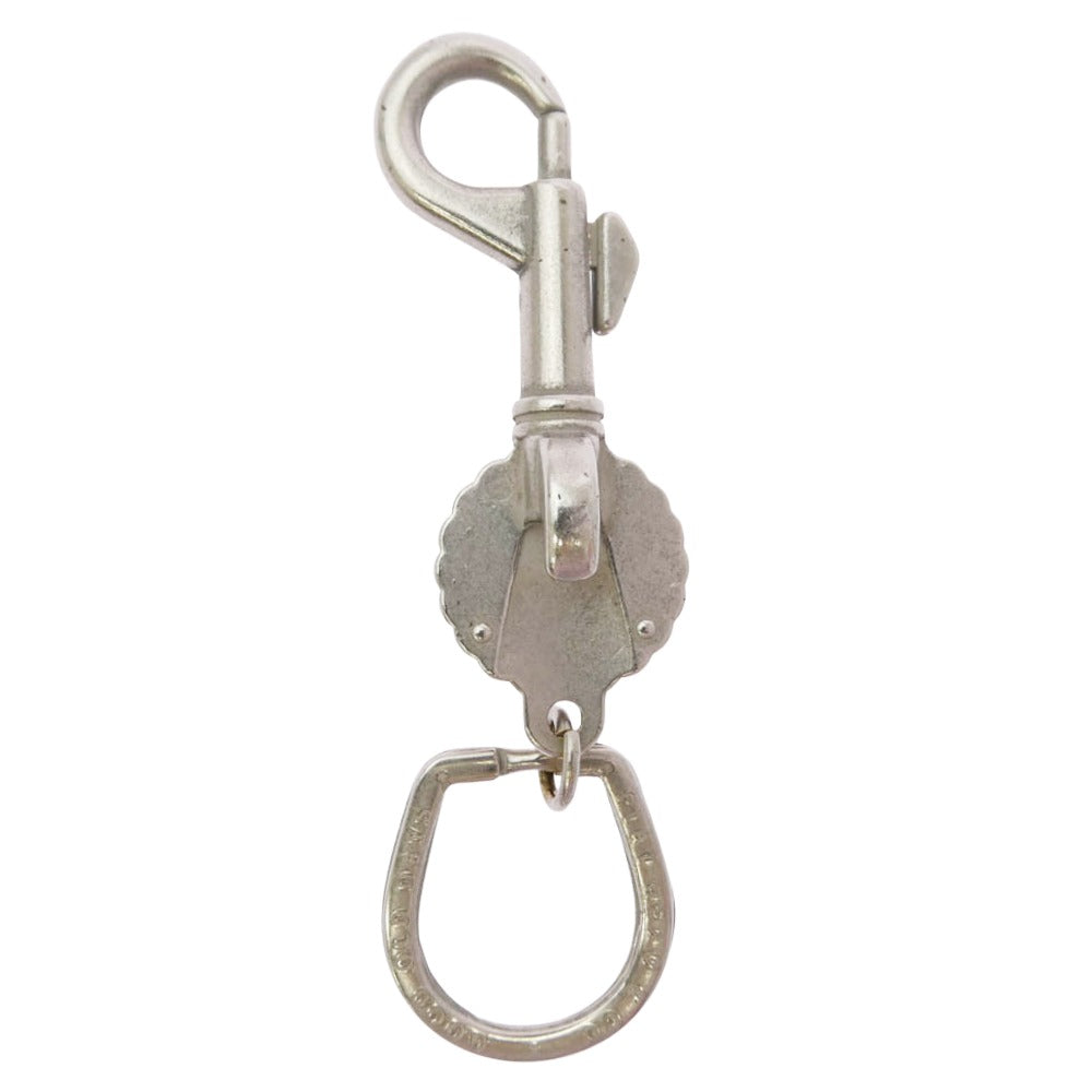 THE FLAT HEAD ザフラットヘッド FN-GKC-001 KEY CHAIN WITH IRON HORSESHOE RING 鉄製馬蹄リング付 キーチェーン シルバー系【中古】