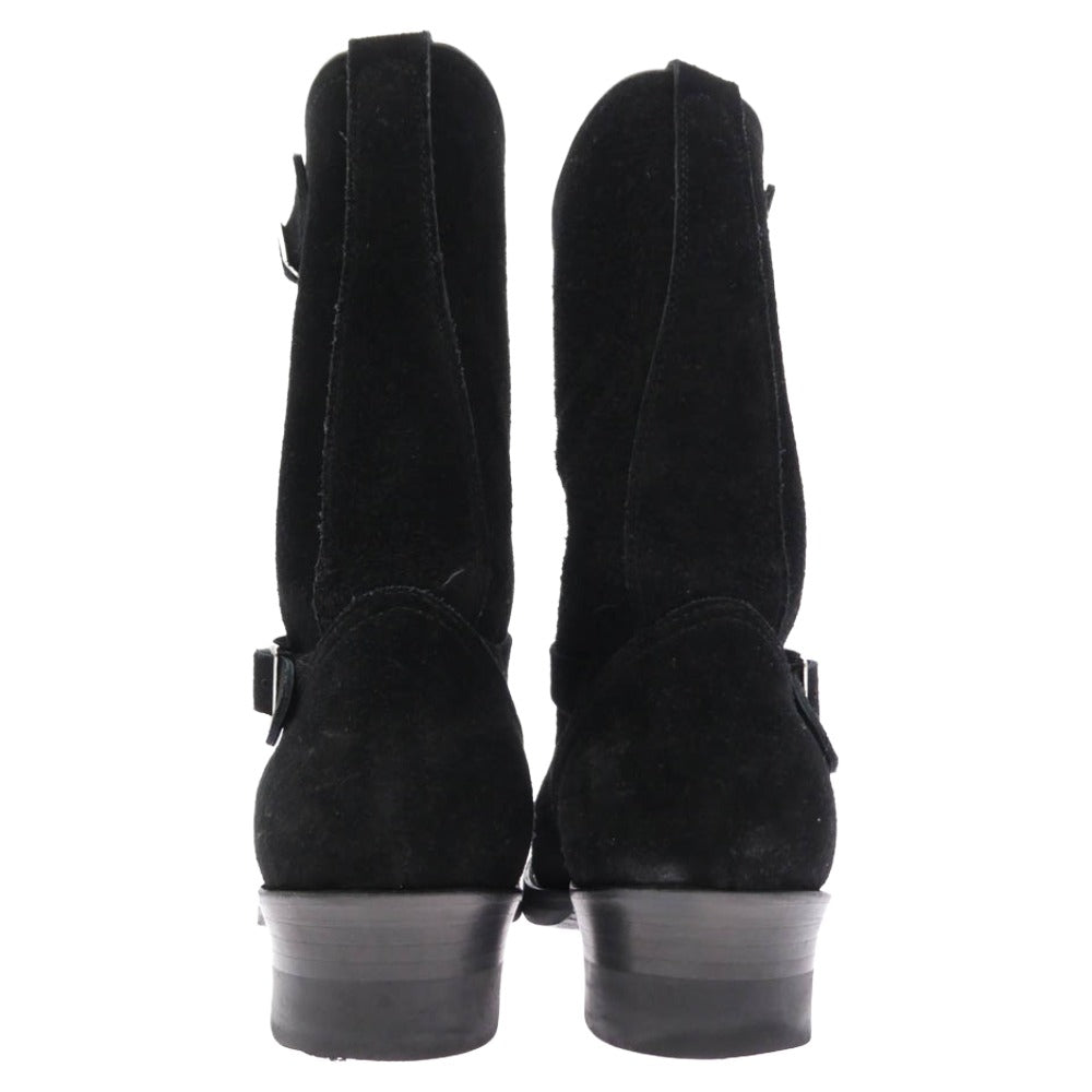 ビルトバック Lot.329 Suede Engineer Boots スエード エンジニアブーツ ブラック系 US8.5【中古】