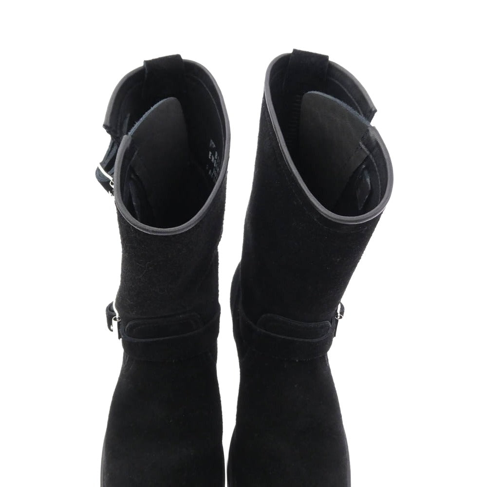 ビルトバック Lot.329 Suede Engineer Boots スエード エンジニアブーツ ブラック系 US8.5【中古】