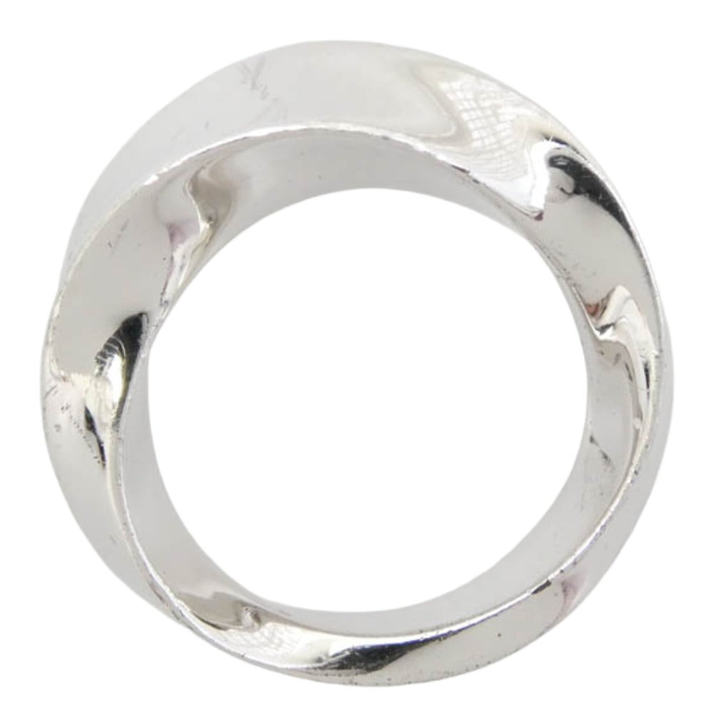 TOM WOOD トムウッド INFINITY BAND GIANT インフィニティ バンド ジャイアント リング シルバー系 10号【中古】