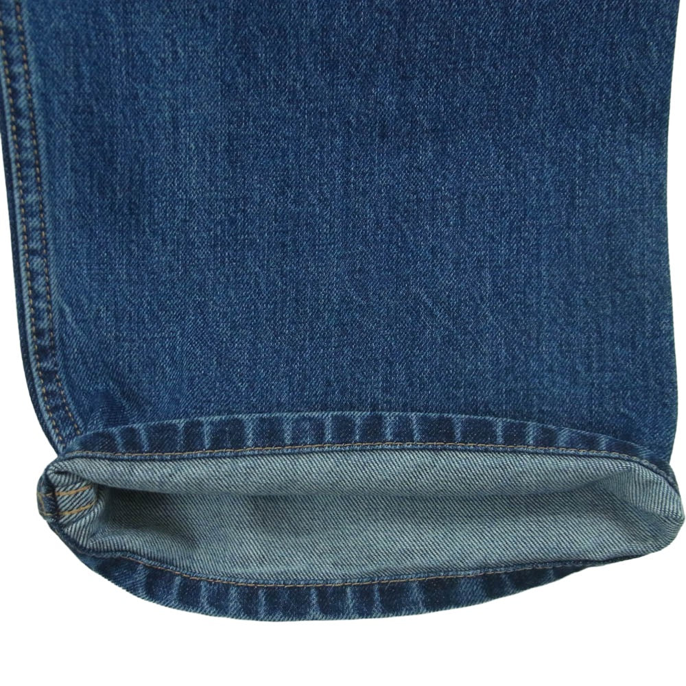 ALAIA アライア AA9P00812T441 LOVER JEANS ラバー ジーンズ DENIM BLUE デニム パンツ インディゴブルー系 42【極上美品】【中古】