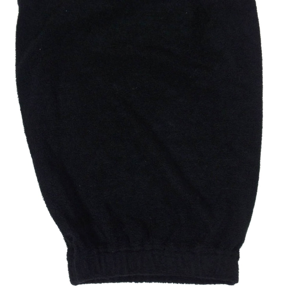 COMOLI コモリ 25SS B01-05041 パイル ドローストリングパンツ ブラック系 3【中古】