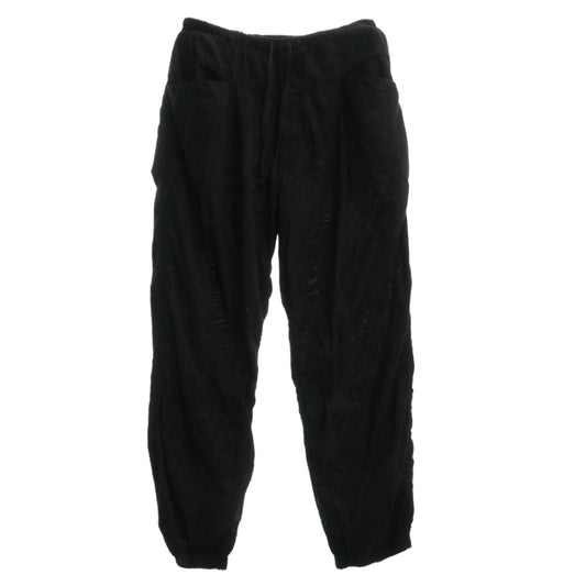 COMOLI コモリ 25SS B01-03010 オックスドローストリングパンツ ブラック系 3【中古】