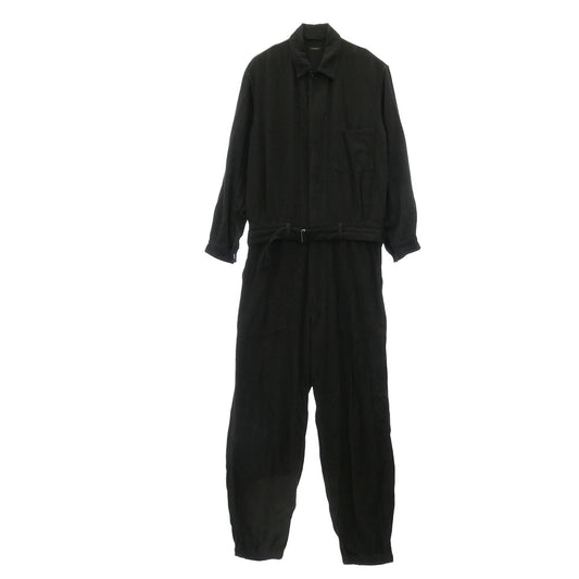 COMOLI コモリ 25SS B01-01004 シルクネップ オールインワン ブラック系 3【中古】