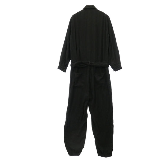 COMOLI コモリ 25SS B01-01004 シルクネップ オールインワン ブラック系 3【中古】