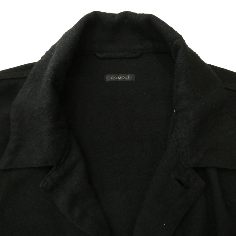 COMOLI コモリ 25SS B01-01004 シルクネップ オールインワン ブラック系 3【中古】