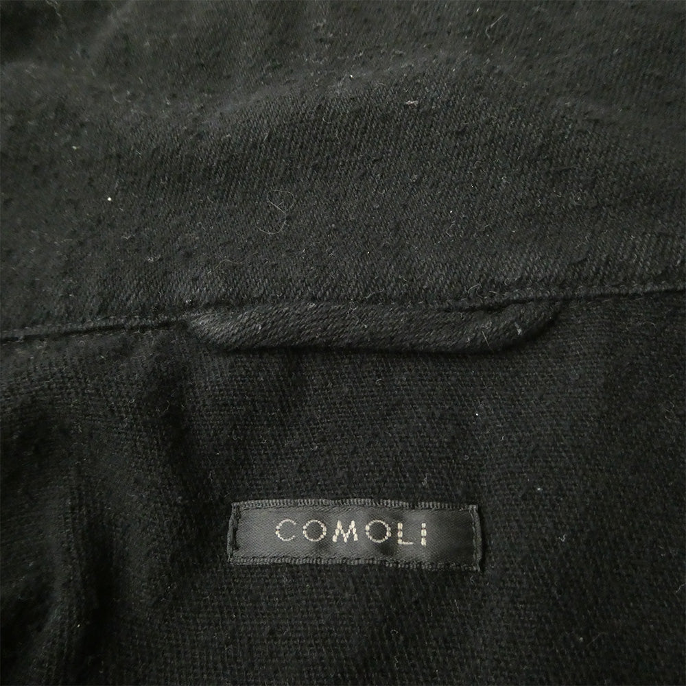 COMOLI コモリ 25SS B01-01004 シルクネップ オールインワン ブラック系 3【中古】