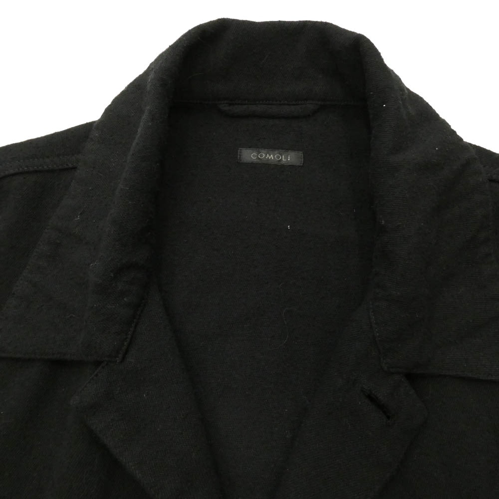 COMOLI コモリ 25SS B01-01004 シルクネップ オールインワン ブラック系 3【中古】