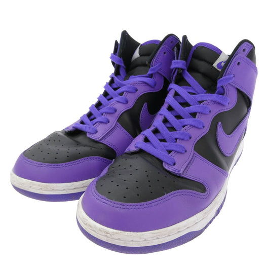 NIKE ナイキ DV0829-500 Dunk High Psychic Purple ダンク ハイ サイキック パープル ハイカット スニーカー ブラック系 パープル系 28cm【中古】
