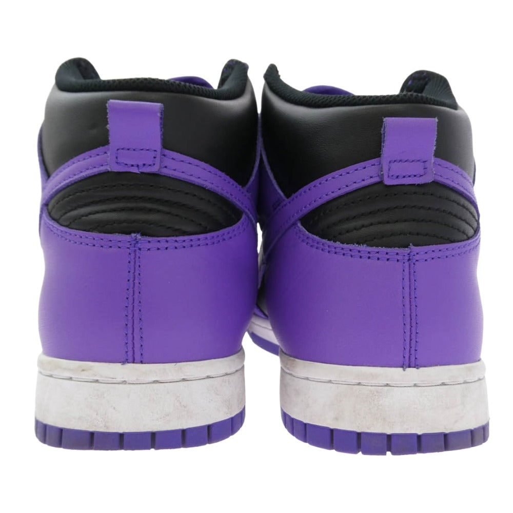 NIKE ナイキ DV0829-500 Dunk High Psychic Purple ダンク ハイ サイキック パープル ハイカット スニーカー ブラック系 パープル系 28cm【中古】