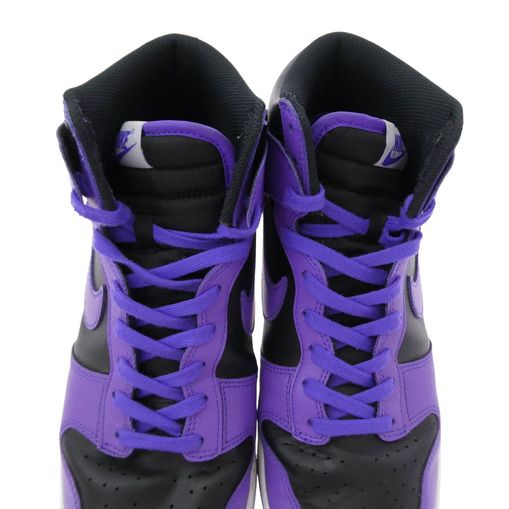 NIKE ナイキ DV0829-500 Dunk High Psychic Purple ダンク ハイ サイキック パープル ハイカット スニーカー ブラック系 パープル系 28cm【中古】