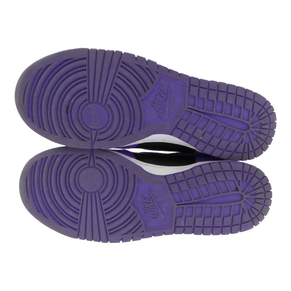 NIKE ナイキ DV0829-500 Dunk High Psychic Purple ダンク ハイ サイキック パープル ハイカット スニーカー ブラック系 パープル系 28cm【中古】