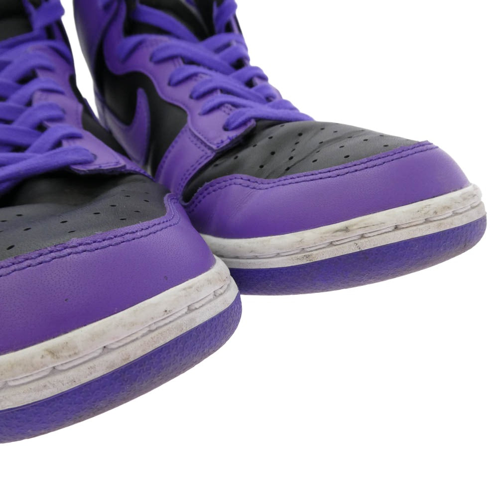 NIKE ナイキ DV0829-500 Dunk High Psychic Purple ダンク ハイ サイキック パープル ハイカット スニーカー ブラック系 パープル系 28cm【中古】