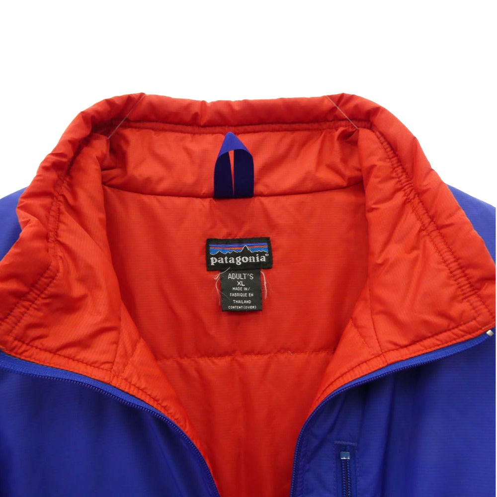 patagonia パタゴニア 84004 2001年製 パフボール プルオーバー ジャケット ブルー系 XL【中古】