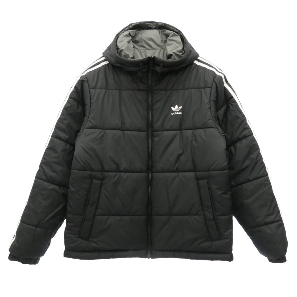 adidas アディダス JD9071 アディカラー リバーシブル ジャケット ブルゾン グレー系 M【中古】