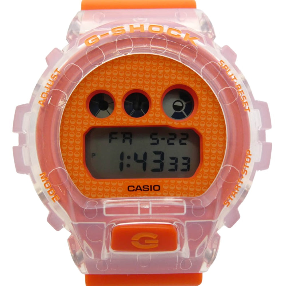 CASIO G-SHOCK カシオ ジーショック DW-6900GL-4JR Lucky Drop ラッキードロップ クォーツ 腕時計 ウォッチ オレンジ系【中古】
