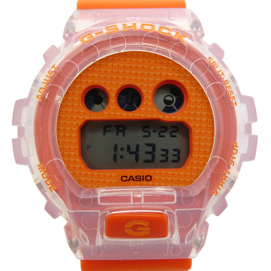 CASIO G-SHOCK カシオ ジーショック DW-6900GL-4JR Lucky Drop ラッキードロップ クォーツ 腕時計 ウォッチ オレンジ系【中古】