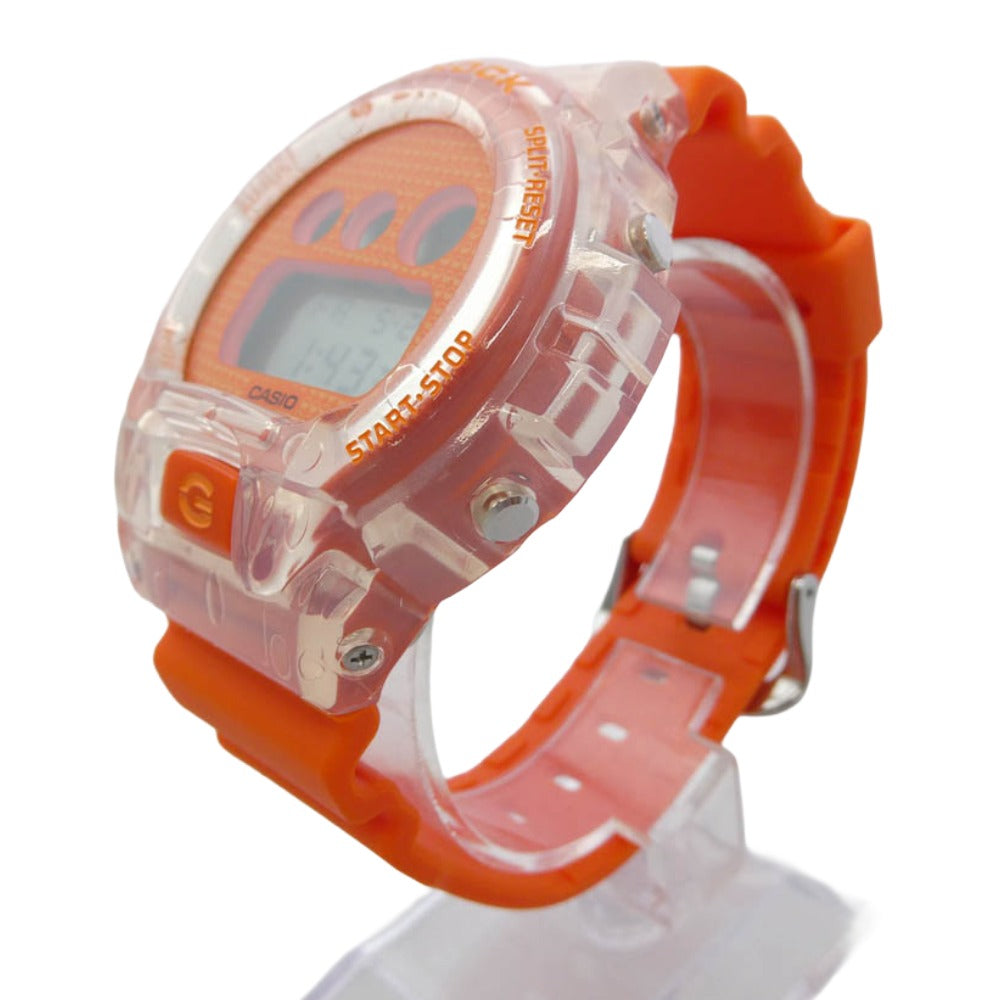 CASIO G-SHOCK カシオ ジーショック DW-6900GL-4JR Lucky Drop ラッキードロップ クォーツ 腕時計 ウォッチ オレンジ系【中古】